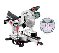 Metabo Scie à onglets Metabo KGS 254 M avec fonction radiale et 2e lame de scie en carbure Quantité:1