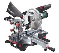 metabo KGS18LTX Scie à Onglets télescopique sans Fil 18V Li-ION KGS 18 LTX 216 M-Sans batteries ni chargeur-216 mm, 0 W, 18 V, Multicolore
