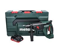 Metabo KH 18 LTX 24 Marteau combiné sans fil 18 V 2,1 J SDS plus + 1x batterie 4,0 Ah + metaBOX - sans chargeur