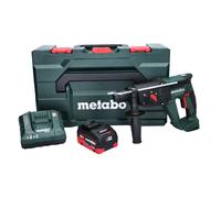 Metabo KH 18 LTX 24 Marteau combiné sans fil 18 V 2,1 J SDS plus + 1x batterie 5,5 Ah + chargeur + metaBOX