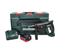 Metabo KH 18 LTX 24 Marteau combiné sans fil 18 V 2,1 J SDS plus + 1x batterie 8,0 Ah + chargeur + metaBOX