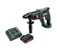 Metabo KH 18 LTX 24 Marteau combiné sans fil 18 V 2,1 J SDS Plus + 1x batterie LiHD 4,0 Ah + chargeur
