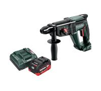 Metabo KH 18 LTX 24 Marteau combiné sans fil 18 V 2,1 J SDS Plus + 1x batterie LiHD 5,5 Ah + chargeur