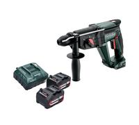 Metabo KH 18 LTX 24 Marteau combiné sans fil 18 V 2,1 J SDS Plus + 2x batterie 4,0 Ah + chargeur