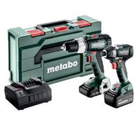 Metabo Kit d'outils sans fil Metabo 2.8.6 18VSB 18 L + SSD 18 LT 200 BL ; metaBOX 145 L Quantité:1