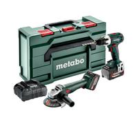 Metabo Kit d'accumulateurs Metabo Combo Set 2.4.1 18 VBS 18 LT + W18 L 9-125 Quick ; metaBOX 165 L Quantité:1