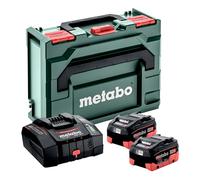 Pack énergie 2 Batteries 18V + chargeur ultrarapide - METABO - 685304000