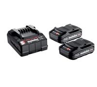 Metabo Kit de base 18V 2 x 2,0 Ah 685161000 – chargeur inclus