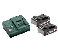 Metabo Kit de base 18V 2 x 2,0 Ah 685161000 – chargeur inclus