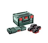 Metabo Ensemble de base Metabo 4x LiHD 10Ah + ASC 145 DUO + metaBOX Quantité:1
