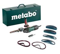 Metabo - Kit de limes à bande à vitesse variable - 2, 100-4, 000 SUM - 8,5 A W/Lock-On, Set d'accessoires (602244620 9-20), Inox - Finition en acier inoxydable