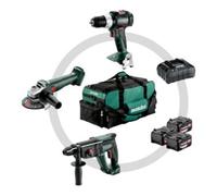 METABO Pack 3 out 18V SB18LTBL+W18L9-125Q+KH18LTX - 685212000