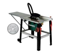 Metabo Kit scie circulaire sur table Metabo TKHS 315 C - 2,0 WNB avec 1x lame de scie en métal dur (24 dents) et 1x lame de scie en métal dur (48 dents 15°) ; Carton Quantité:1