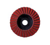 METABO- Kombi-lamellenschleifteller 125 MM, Mittel, En Matériau Molletonné Et