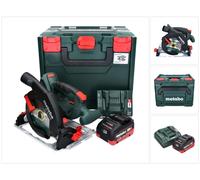 Metabo KS 18 LTX 57 Scie circulaire à main sans fil 165 mm 18V + 1x Batterie 8 Ah + Chargeur + Coffret metaBOX