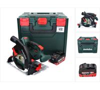 Metabo KS 18 LTX 57 Scie circulaire à main sans fil 165 mm 18V + 1x Batterie 8 Ah + Coffret metaBOX - sans chargeur