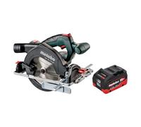 Metabo KS 18 LTX 57 Scie circulaire portative sans fil 18 V 165 mm + 1x batterie LiHD 10,0 Ah - sans chargeur