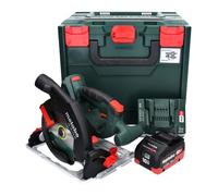 Metabo KS 18 LTX 57 Scie circulaire sans fil 18 V 165 x 20 mm (601857840) + 1x Batterie 10,0 Ah + Chargeur + Coffret MetaLoc