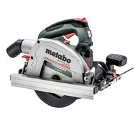 metabo KS 18 LTX 66 BL, Scie Circulaire Portative 18V, Moteur Brushless | Outil robuste en carton avec butée parallèle et clé, sans batterie ni chargeur, compatible rail de guidage KFS