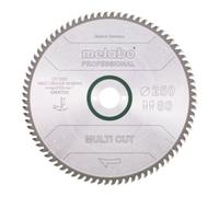 Metabo - Lame de scie circulaire HW/CT 250x2,8x30 mm 80 WZ
