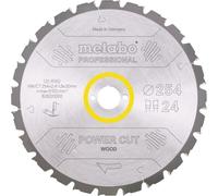 Metabo Lame de scie circulaire HW/CT 254x2,4x30mm 24 WZ
