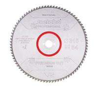 Metabo Lame de scie circulaire HW/CT 315 x 30 x 2,4/1,8, nombre de dents 84, affûtage en biseau alterné, angle d'attaque 5° nég. metabo Quantité:1