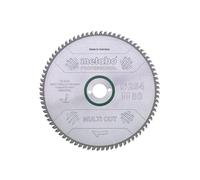 Metabo Lame de scie HW/CT 254x2,4 / 18 x 30, 80FZ/TZ 5°neg