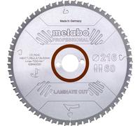 Metabo Lame de scie 'Laminate cut - Professional', 254x30 Z66 FZ/TZ 0° - 628446000