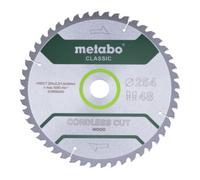 Metabo Lame de scie Metabo « cordless cut wood - classic », 254x2,2/1,6x30 Z48 WZ 5° /B (628691000) Quantité:1