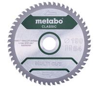 Metabo Lame de scie ""multi cut - classic"", 190x2,2/1,4x30 Z54 FZ/TZ 5° - 628663000