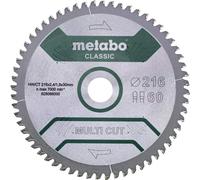 Metabo MULTI CUT CLASSIC 628667000 Lame de scie circulaire 305 x 30 x 2.2 mm Nombre de dents: 80 1 pc(s)
