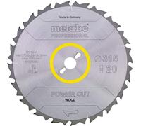 Metabo Lame de scie "power cut wood - professional", 250x30, D24 DI 25° (628012000)