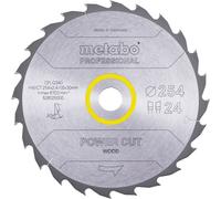 Metabo Lame de scie power cut wood - professional "254x2,4/1,6x30Z24 WZ 20°"