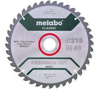 Metabo PRECISION CUT WOOD CLASSIC 628656000 Lame de scie circulaire 254 x 30 x 1.8 mm Nombre de dents: 48 1 pc(s)