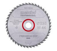 Metabo Lame de scie « precision cut wood - professional », 235x2,6/1,8x30, Z44 WZ 15° (628494000) Quantité:1