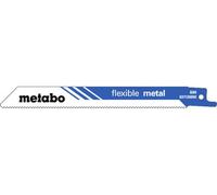 METABO Lame de scie sabre "classic" Pour métal, 2 pièces Tôles 2 - 8 m