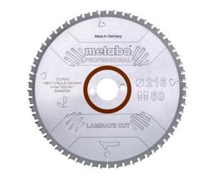 Metabo LaminateCutProf 216x30 60FZ/TZ 0° Quantité:1
