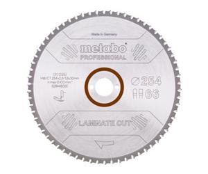 Metabo LaminateCutProf 254x30 66FZ/TZ 0° Quantité:1