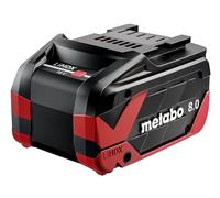 Metabo LiHDX 624975000 Batterie de Rechange Haute Performance avec Technologie Tabless 18 V - 8,0 Ah