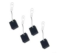 Metabo Lot de 4 balais de carbone 316065450 pour WE17125150 WE19180 WEPBA17125, pièces d'outils électriques