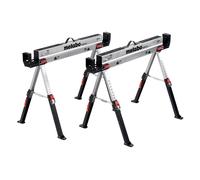 Metabo MAB 82 Jeu De Tréteaux En Acier - Capacité De Charge 590 Kg (2 Pièces)