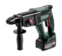 METABO Perforateur burineur SDS-Plus 18V 2x4Ah KH 18 LTX 24 - 601712510
