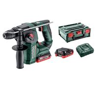 Metabo PowerMaxx BH 12 BL 16 Marteau sans fil, 12V 2x4Ah LiHD, Chargeur ASC 55, metaBOX 145 - 600207800