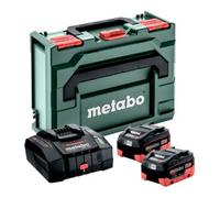 METABO Kit de base 2x LiHD 10 Ah ASC 290 + metaBOX 145 685304000