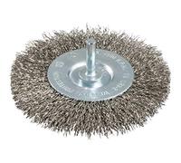 Metabo Brosse ronde 100x0,3 mm/ Acier inoxydable, ondulé, avec queue de 6 mm metabo Quantité:1