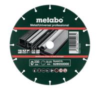 Metabo Metabo Disque diamant 230x1,6x22,23mm, "MUP", métal/universel "professional" (628550000) Quantité:1
