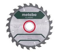 Metabo 628676000 Lame de scie circulaire 190 x 30 x 1.4 mm Nombre de dents: 24 1 pc(s)