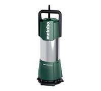 metabo Pompe submersible TDPA 6200/4 en acier inoxydable - 1100 W, débit 6200 l/h, hauteur de refoulement 47 m - Pompe en acier inoxydable pour puits et citernes, automatique, pompe à 4 niveaux