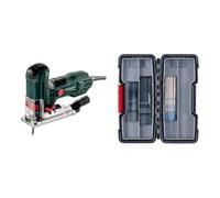 Metabo Metabo Scie sauteuse STE 100 Quick en coffret plastique + Set de lames Bosch Wood et Metal 30 pcs Quantité:1