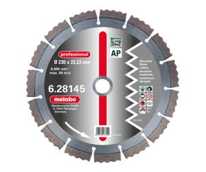 Metabo Meule de tronçonnage diamantée, 115 x 2,15 x 22,23 mm, "professional", "AP", abrasive metabo Quantité:1